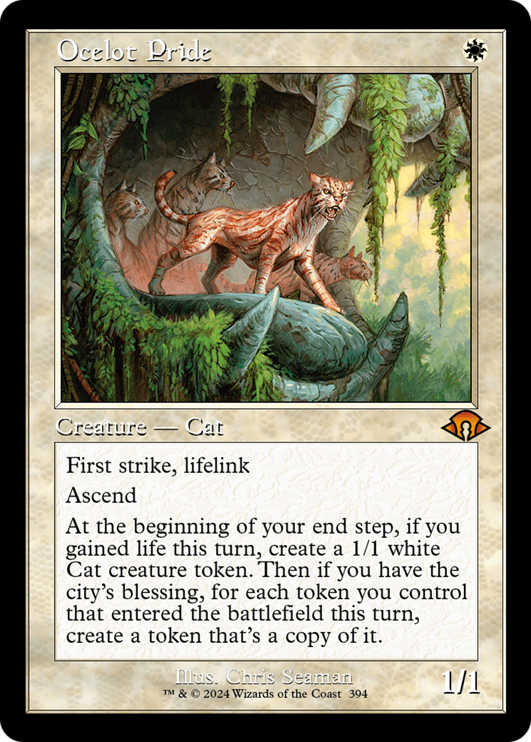 Ocelot Pride (Retro) [Modern Horizons 3] | Gear Gaming Bentonville