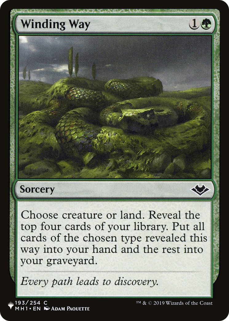 Winding Way [The List Reprints] | Gear Gaming Bentonville