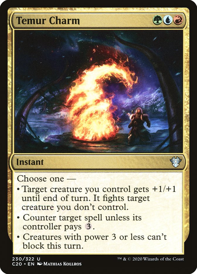 Temur Charm [Commander 2020] | Gear Gaming Bentonville