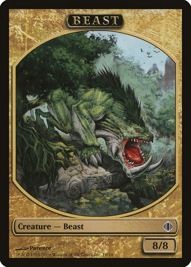 Beast Token [Shards of Alara Tokens] | Gear Gaming Bentonville
