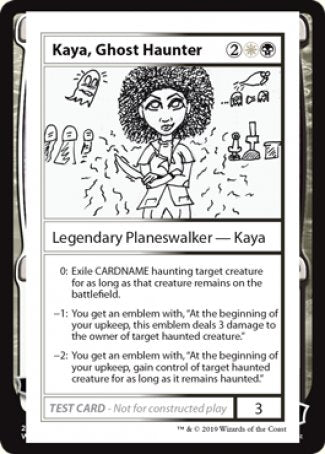 Kaya, Ghost Haunter (2021 Edition) [Mystery Booster Playtest Cards] | Gear Gaming Bentonville