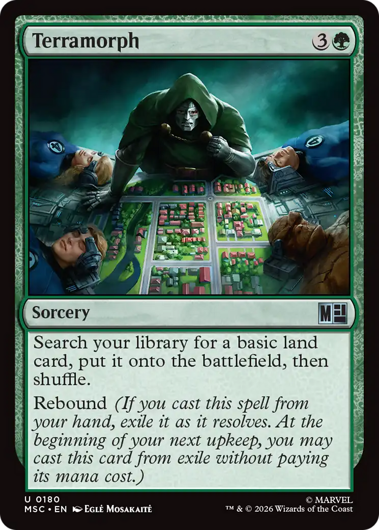 Terramorph (Surge Foil) [Marvel Super Heroes Commander] | Gear Gaming Bentonville