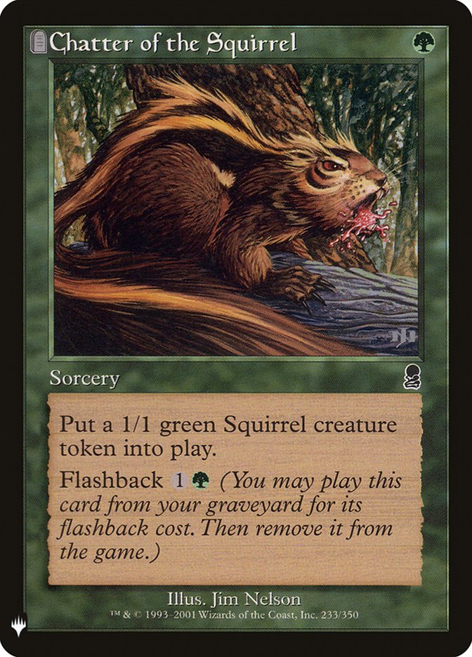 Chatter of the Squirrel [Mystery Booster] | Gear Gaming Bentonville