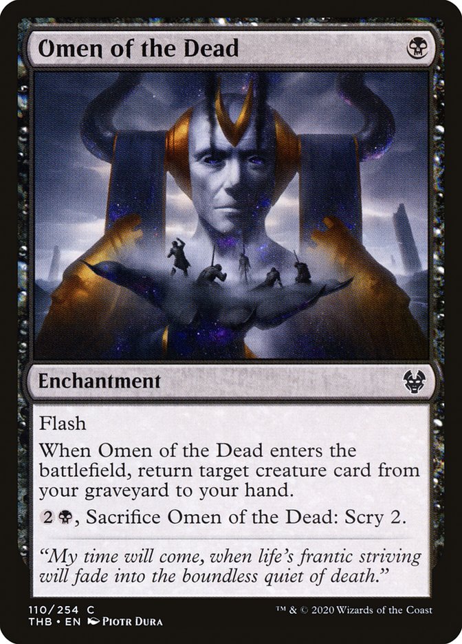 Omen of the Dead [Theros Beyond Death] | Gear Gaming Bentonville