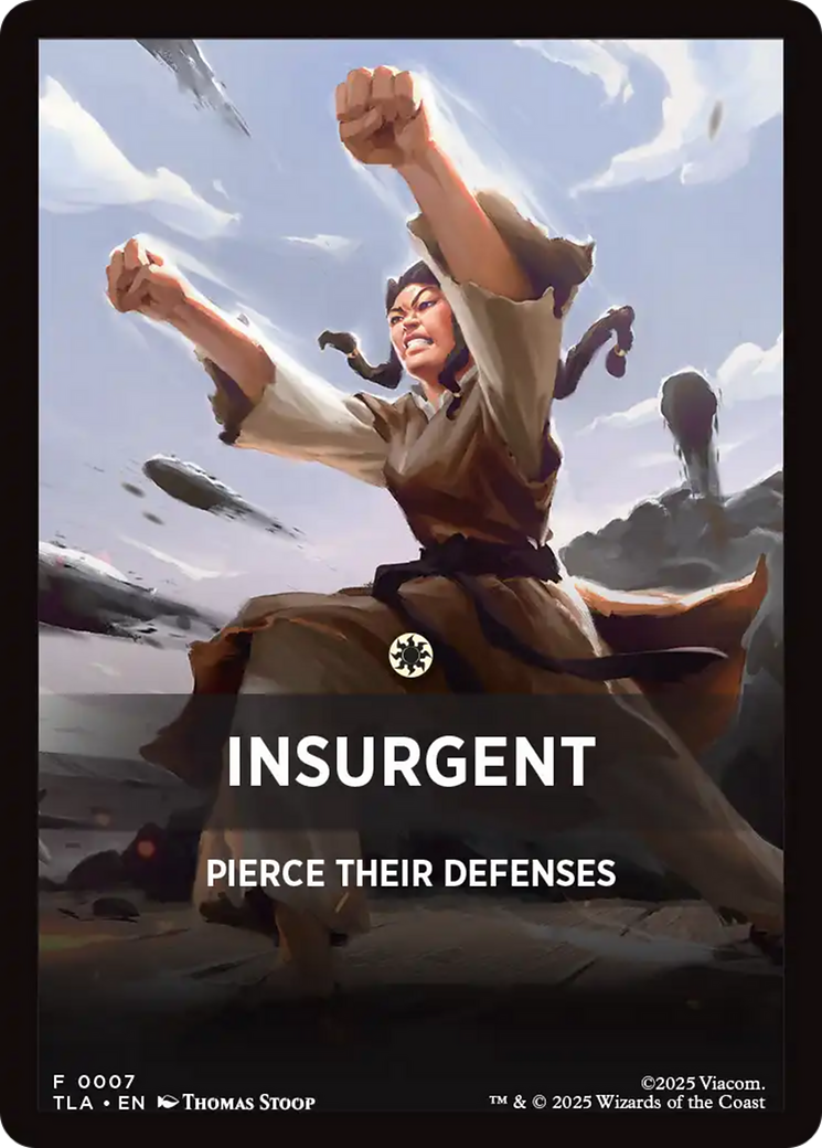 Insurgent Theme Card [Avatar: The Last Airbender Tokens] | Gear Gaming Bentonville