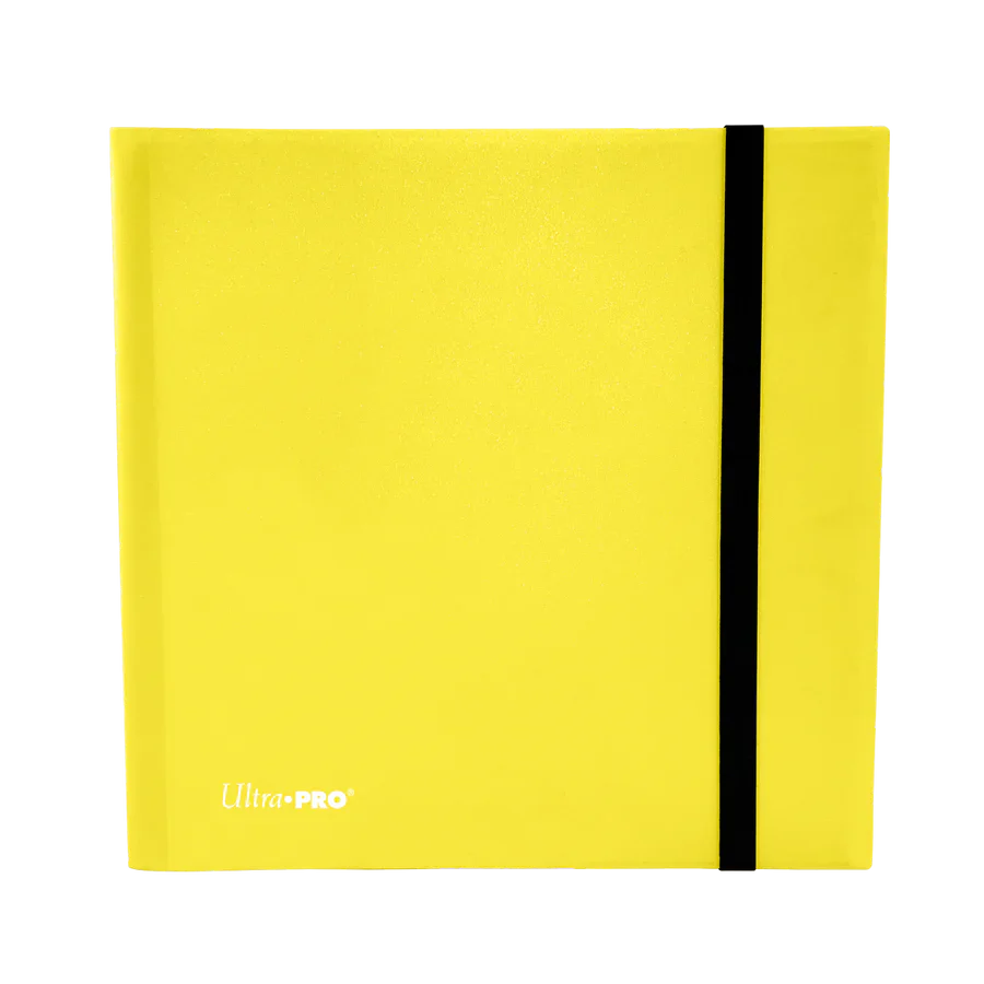 Ultrapro Eclipse Pro-Binder 12-Pocket Lemon Yellow | Gear Gaming Bentonville
