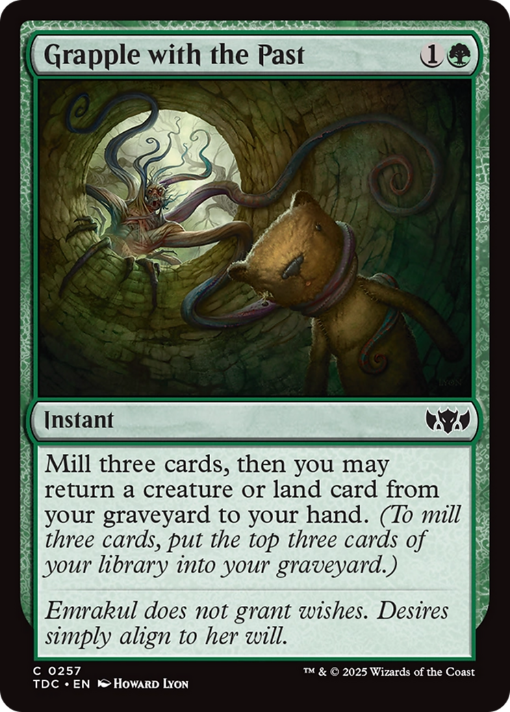 Grapple with the Past [Tarkir: Dragonstorm Commander] | Gear Gaming Bentonville