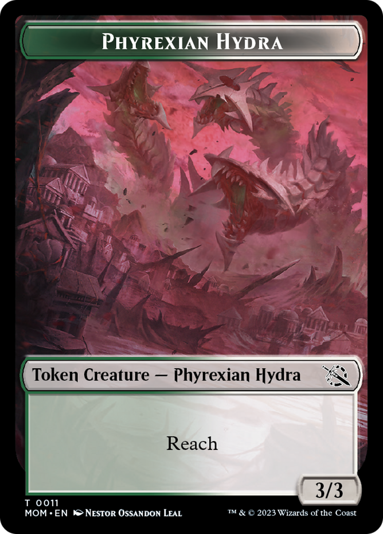 Phyrexian Hydra Token (11) [March of the Machine Tokens] | Gear Gaming Bentonville