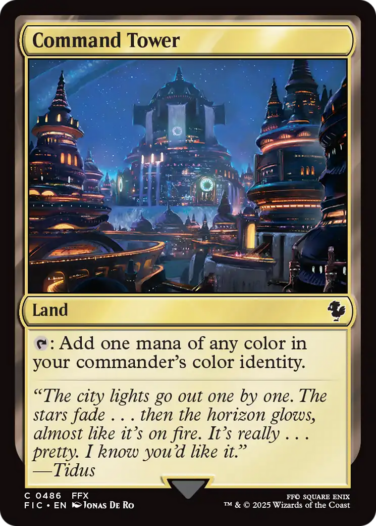 Command Tower (0486) [FINAL FANTASY Commander] | Gear Gaming Bentonville