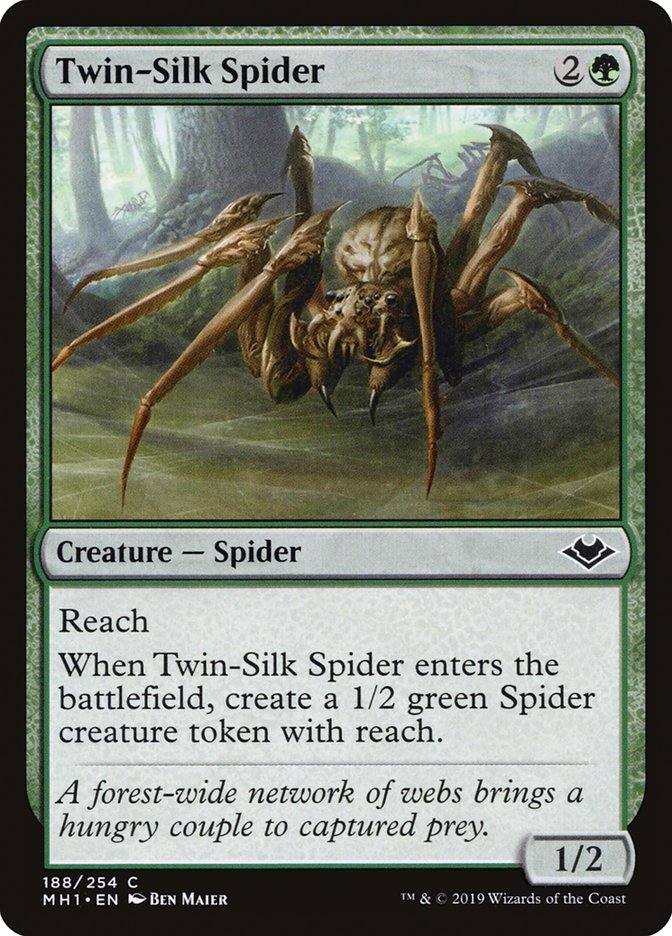 Twin-Silk Spider [Modern Horizons] | Gear Gaming Bentonville