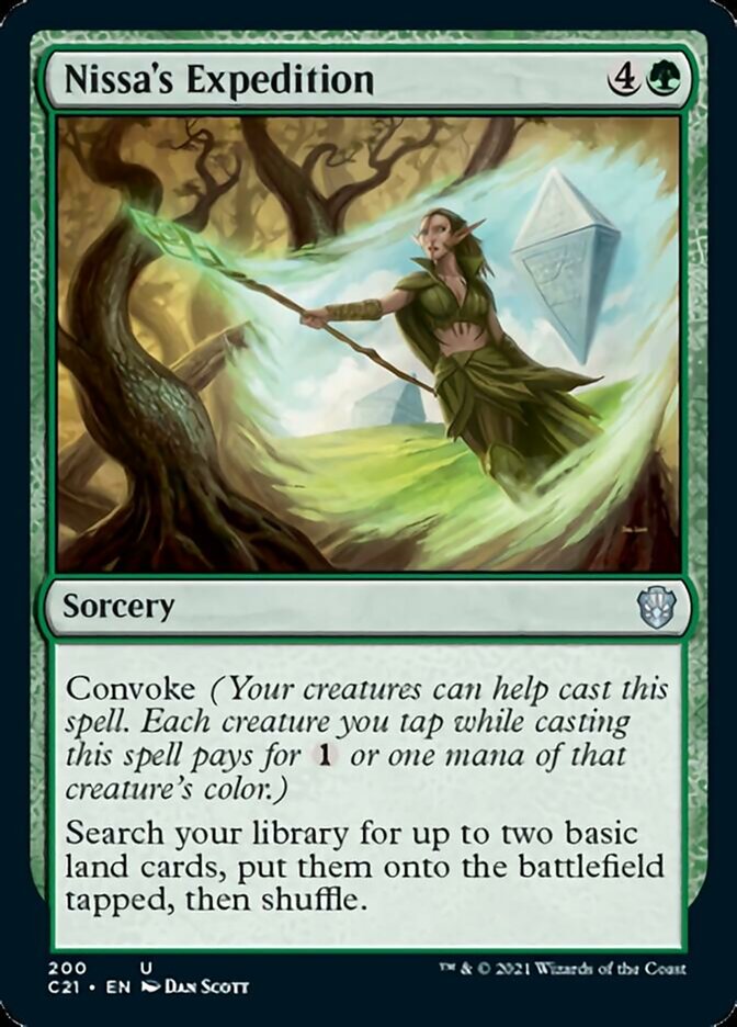 Nissa's Expedition [Commander 2021] | Gear Gaming Bentonville