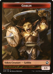 Clue // Goblin Double-Sided Token [Dungeons & Dragons: Adventures in the Forgotten Realms Commander Tokens] | Gear Gaming Bentonville