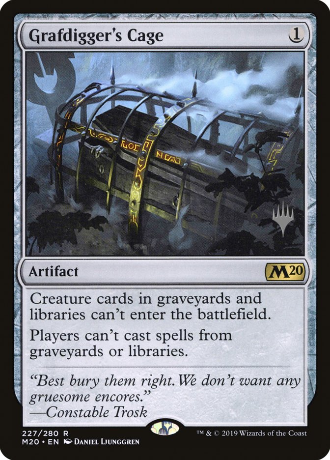 Grafdigger's Cage (Promo Pack) [Core Set 2020 Promos] | Gear Gaming Bentonville