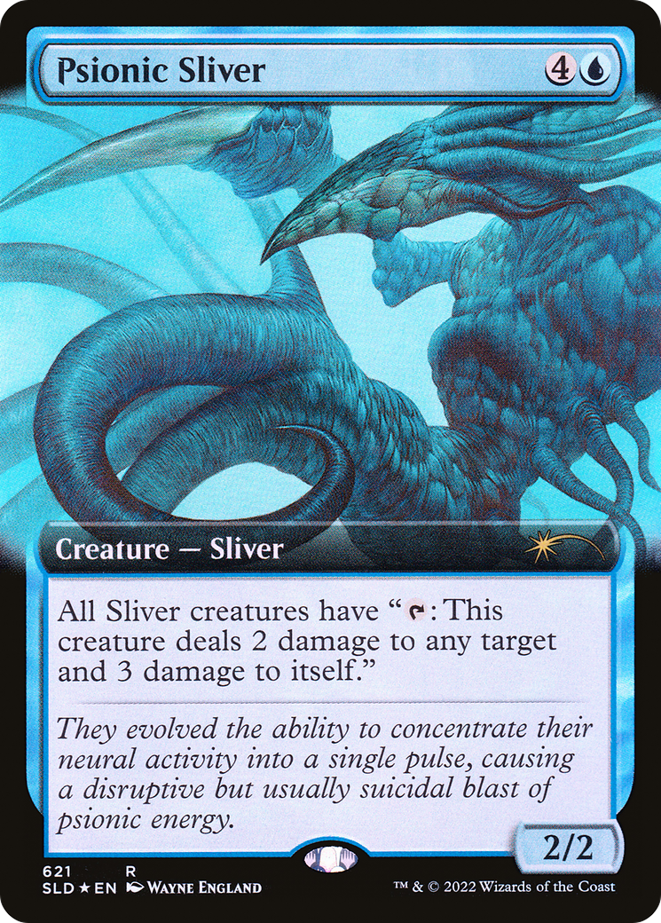 Psionic Sliver (Extended Art) [Secret Lair Drop Promos] | Gear Gaming Bentonville