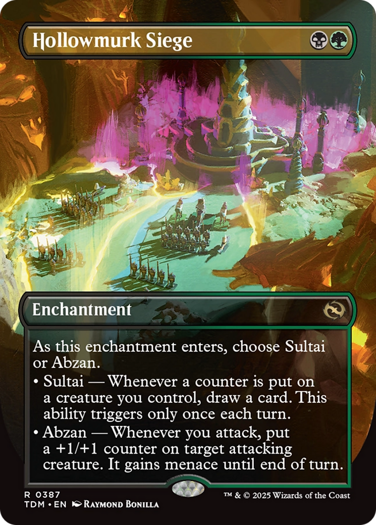 Hollowmurk Siege (Borderless) [Tarkir: Dragonstorm] | Gear Gaming Bentonville