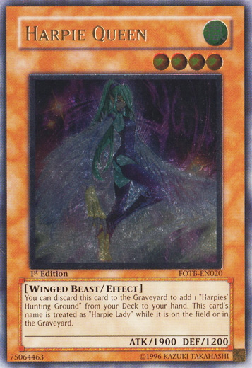 Harpie Queen [FOTB-EN020] Ultimate Rare | Gear Gaming Bentonville