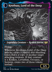 Runo Stromkirk // Krothuss, Lord of the Deep (Showcase Eternal Night) [Innistrad: Crimson Vow] | Gear Gaming Bentonville