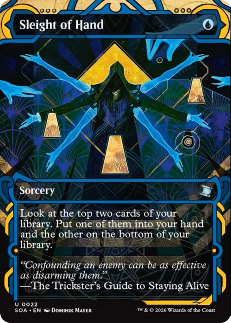 Sleight of Hand [Secrets of Strixhaven: Mystical Archive] | Gear Gaming Bentonville