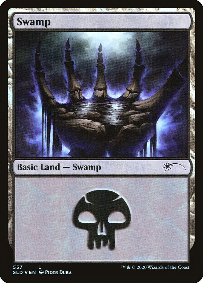 Swamp (Discarding) (557) [Secret Lair Drop Promos] | Gear Gaming Bentonville