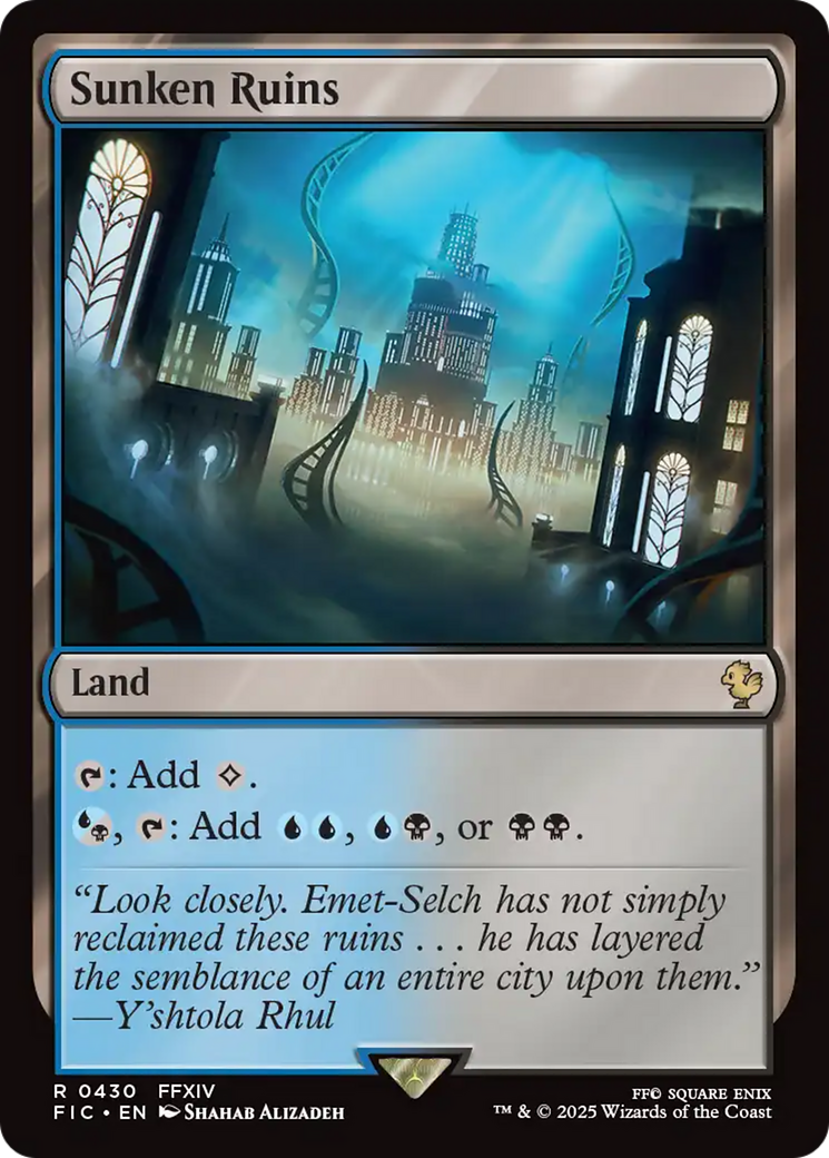 Sunken Ruins [FINAL FANTASY Commander] | Gear Gaming Bentonville
