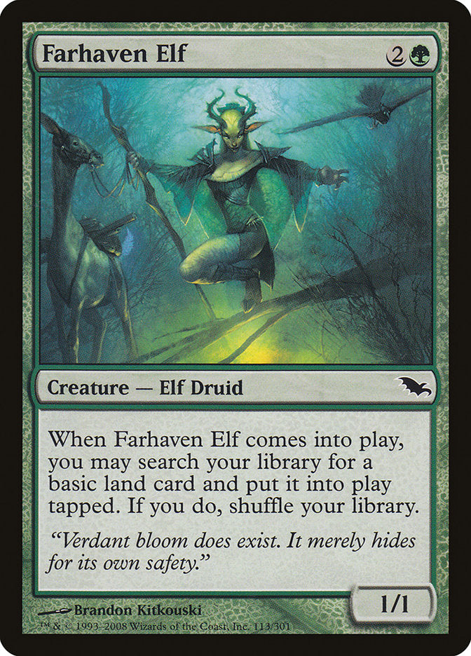 Farhaven Elf [Shadowmoor] | Gear Gaming Bentonville