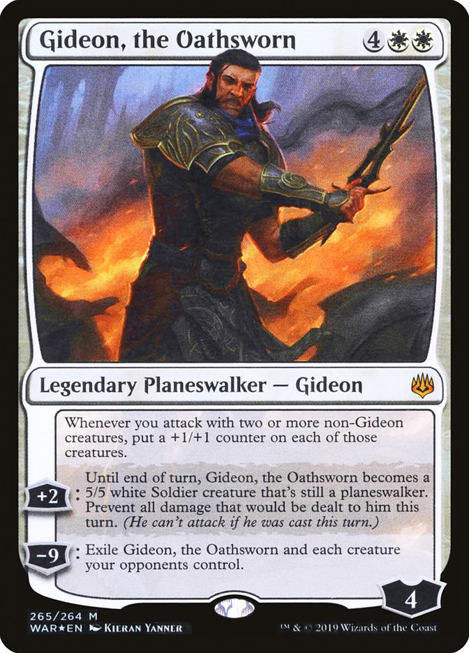 Gideon, the Oathsworn [War of the Spark] | Gear Gaming Bentonville