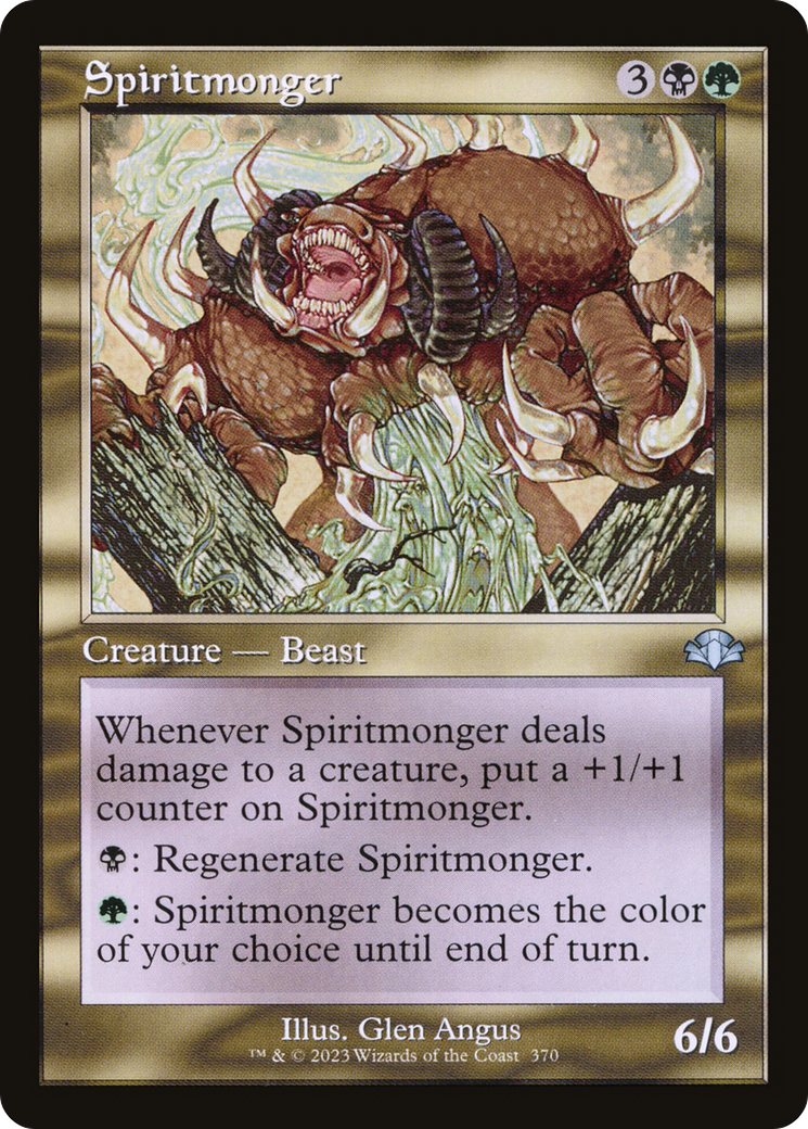 Spiritmonger (Retro) [Dominaria Remastered] | Gear Gaming Bentonville
