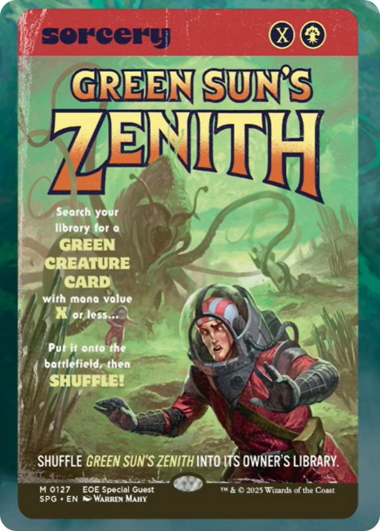 Green Sun's Zenith (Showcase) [Edge of Eternities Special Guests] | Gear Gaming Bentonville