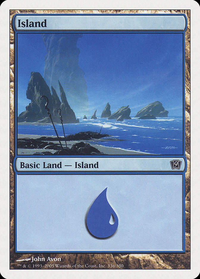 Island (336) [Ninth Edition] | Gear Gaming Bentonville