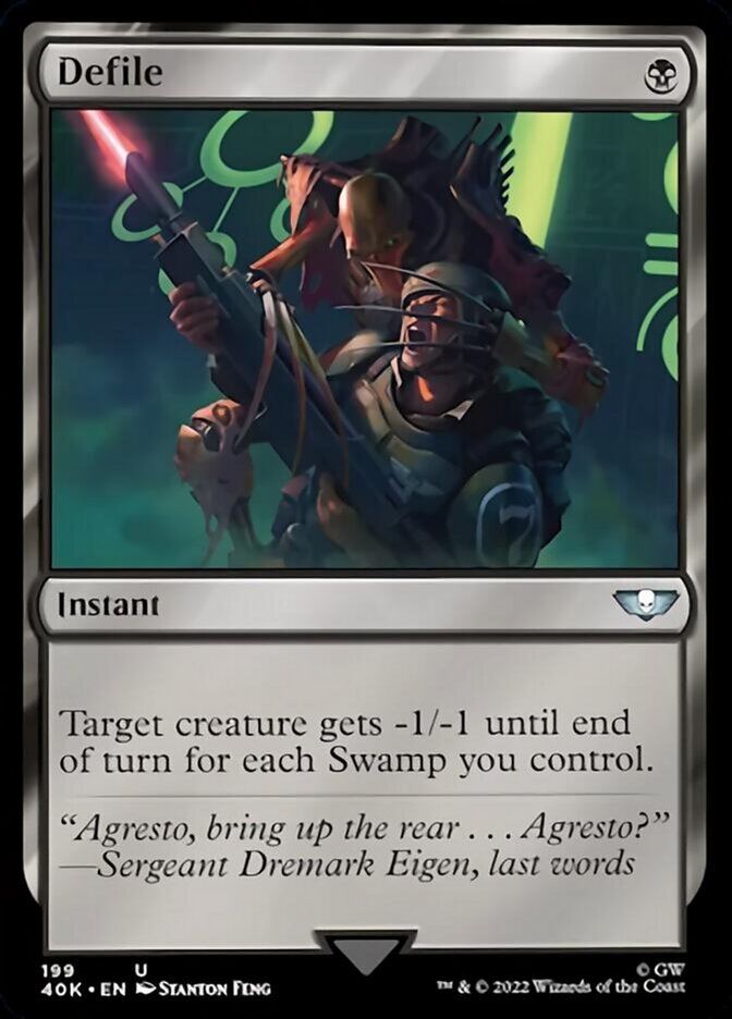 Defile (Surge Foil) [Warhammer 40,000] | Gear Gaming Bentonville