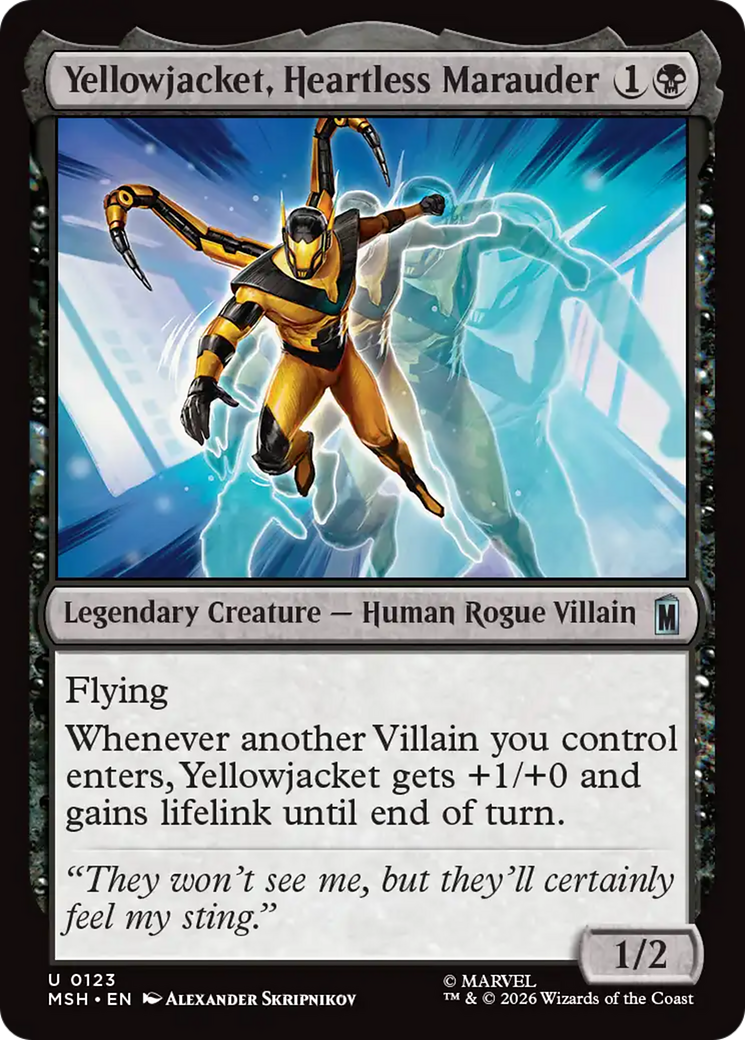 Yellowjacket, Heartless Marauder [Marvel Super Heroes] | Gear Gaming Bentonville