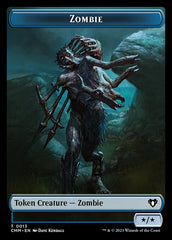 Human Soldier // Zombie (0013) Double-Sided Token [Commander Masters Tokens] | Gear Gaming Bentonville