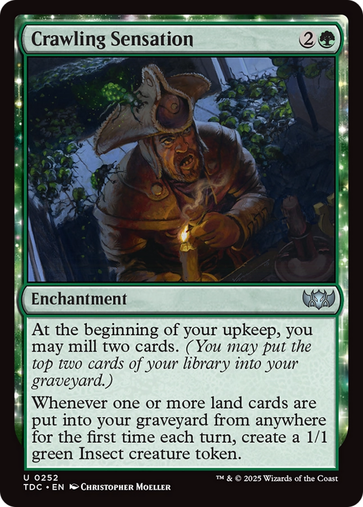 Crawling Sensation [Tarkir: Dragonstorm Commander] | Gear Gaming Bentonville
