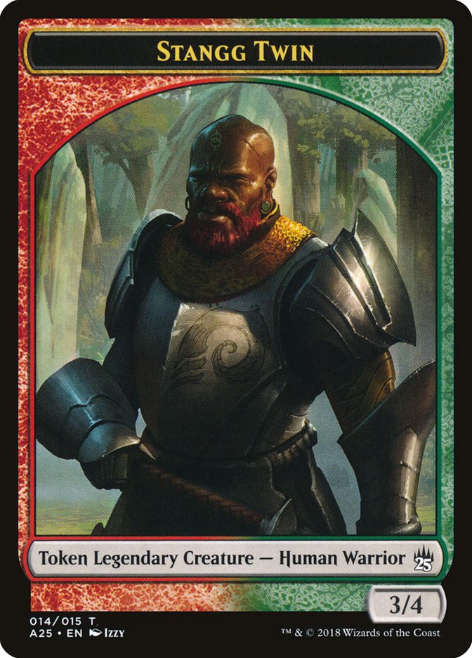 Stangg Twin Token [Masters 25 Tokens] | Gear Gaming Bentonville