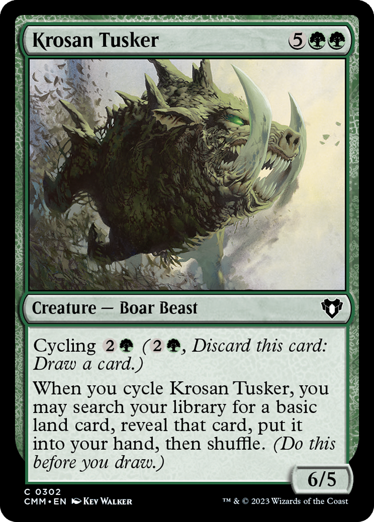 Krosan Tusker [Commander Masters] | Gear Gaming Bentonville