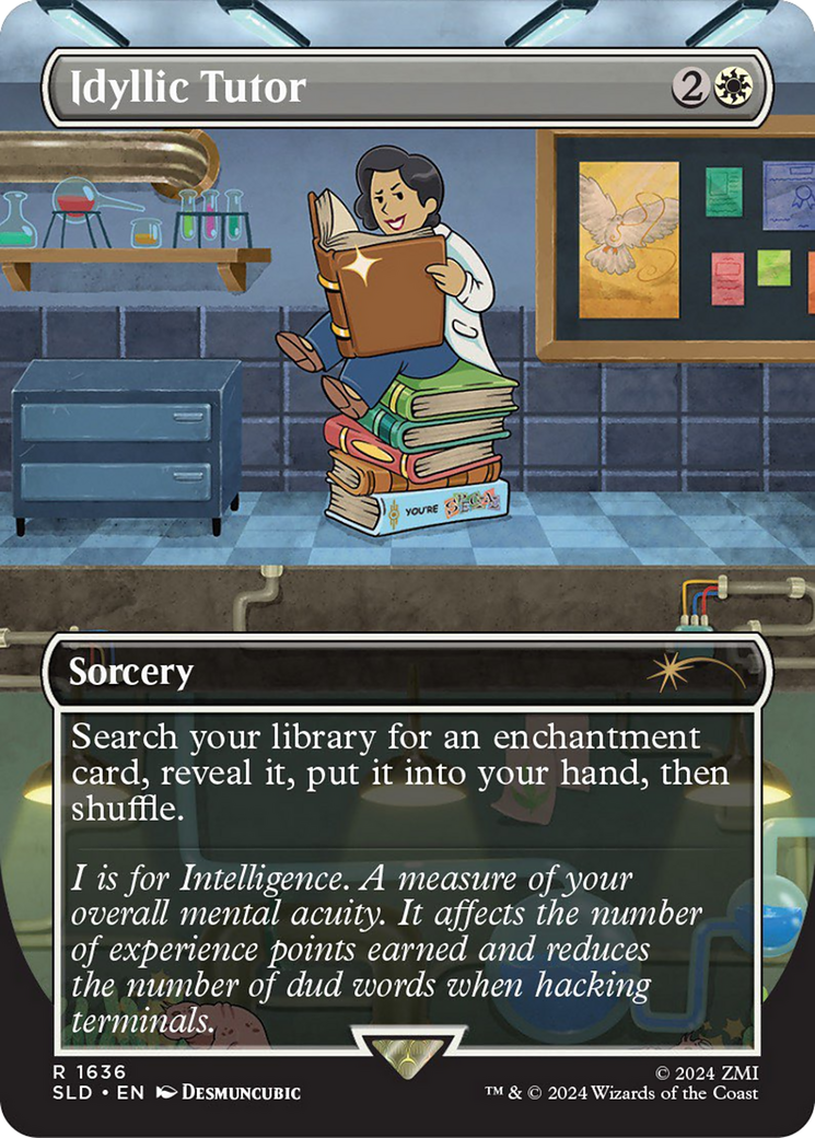 Idyllic Tutor (1636) (Rainbow Foil) [Secret Lair Drop Series] | Gear Gaming Bentonville