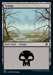 Swamp (486) (Foil Etched) [Modern Horizons 2] | Gear Gaming Bentonville