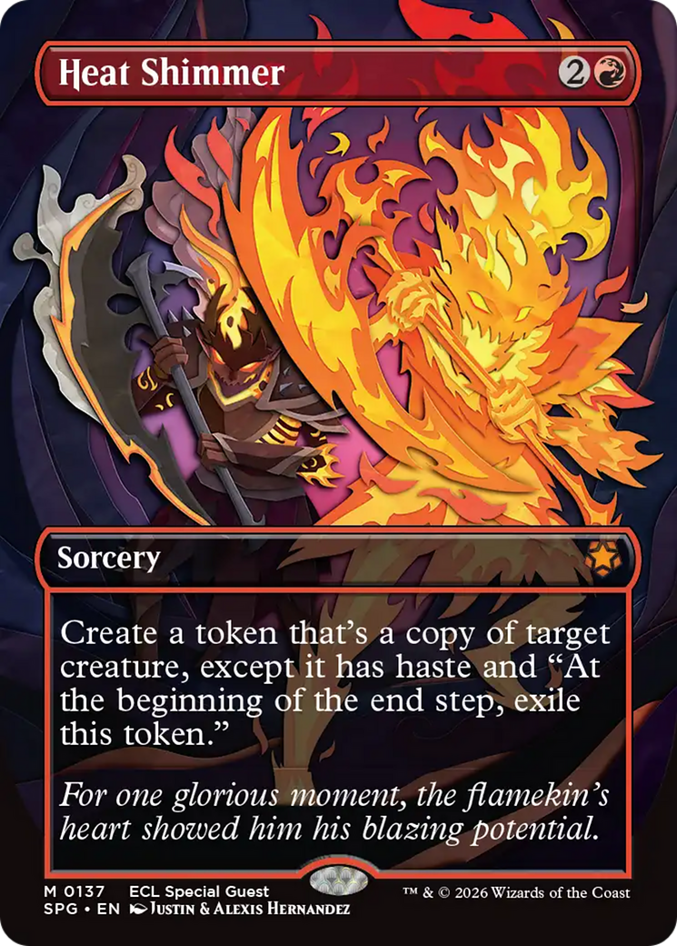 Heat Shimmer (Borderless) [Lorwyn Eclipsed Special Guests] | Gear Gaming Bentonville