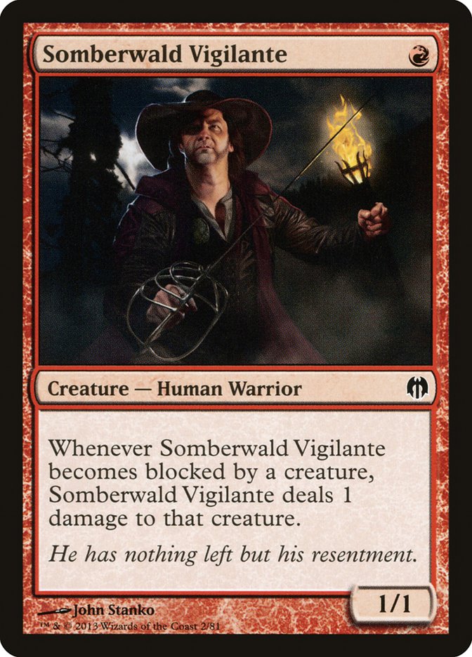 Somberwald Vigilante [Duel Decks: Heroes vs. Monsters] | Gear Gaming Bentonville