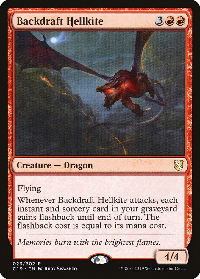 Backdraft Hellkite [Commander 2019] | Gear Gaming Bentonville