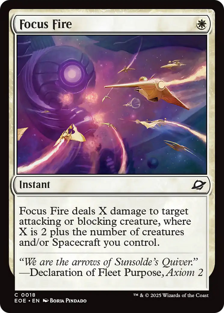 Focus Fire [Edge of Eternities] | Gear Gaming Bentonville