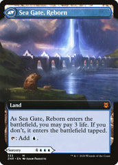 Sea Gate Restoration // Sea Gate, Reborn (Extended Art) [Zendikar Rising] | Gear Gaming Bentonville