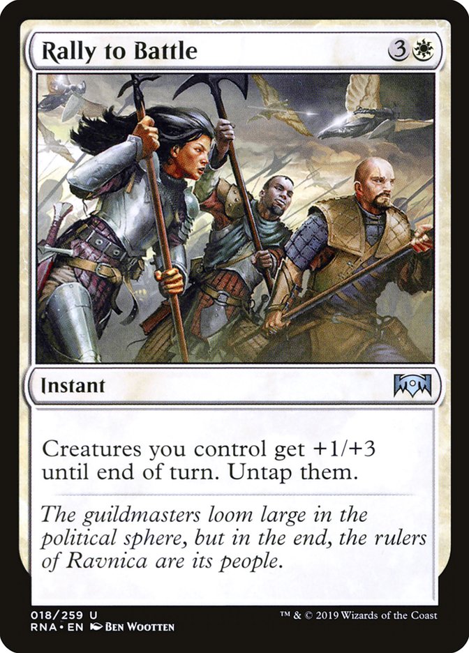 Rally to Battle [Ravnica Allegiance] | Gear Gaming Bentonville