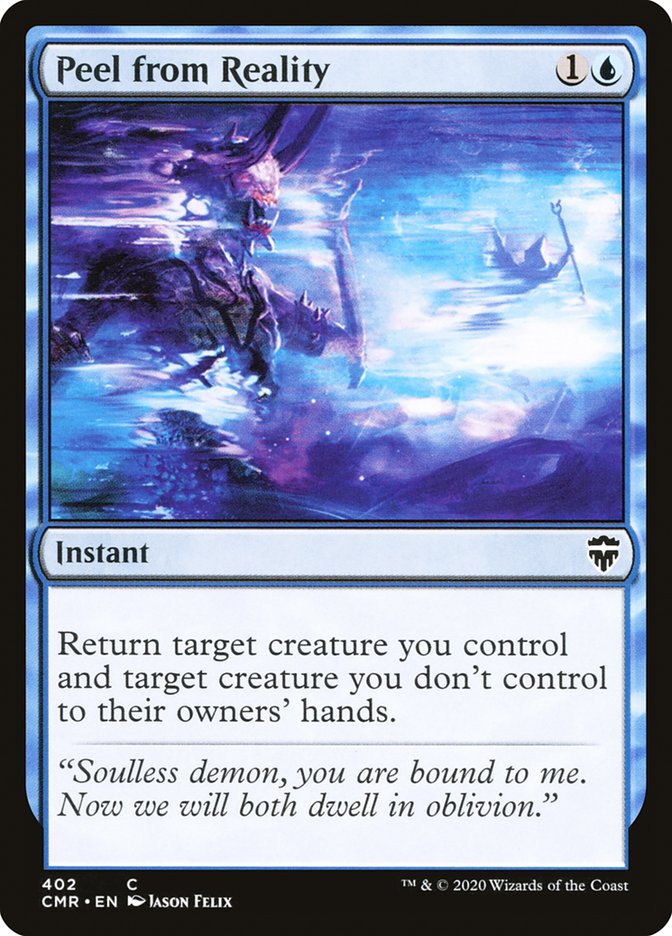 Peel from Reality [Commander Legends] | Gear Gaming Bentonville