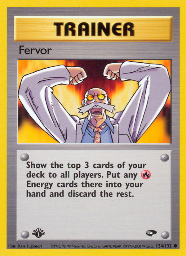 Fervor (124/132) [Gym Challenge 1st Edition] | Gear Gaming Bentonville