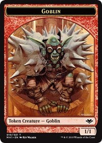 Goblin (010) // Construct (017) Double-Sided Token [Modern Horizons Tokens] | Gear Gaming Bentonville