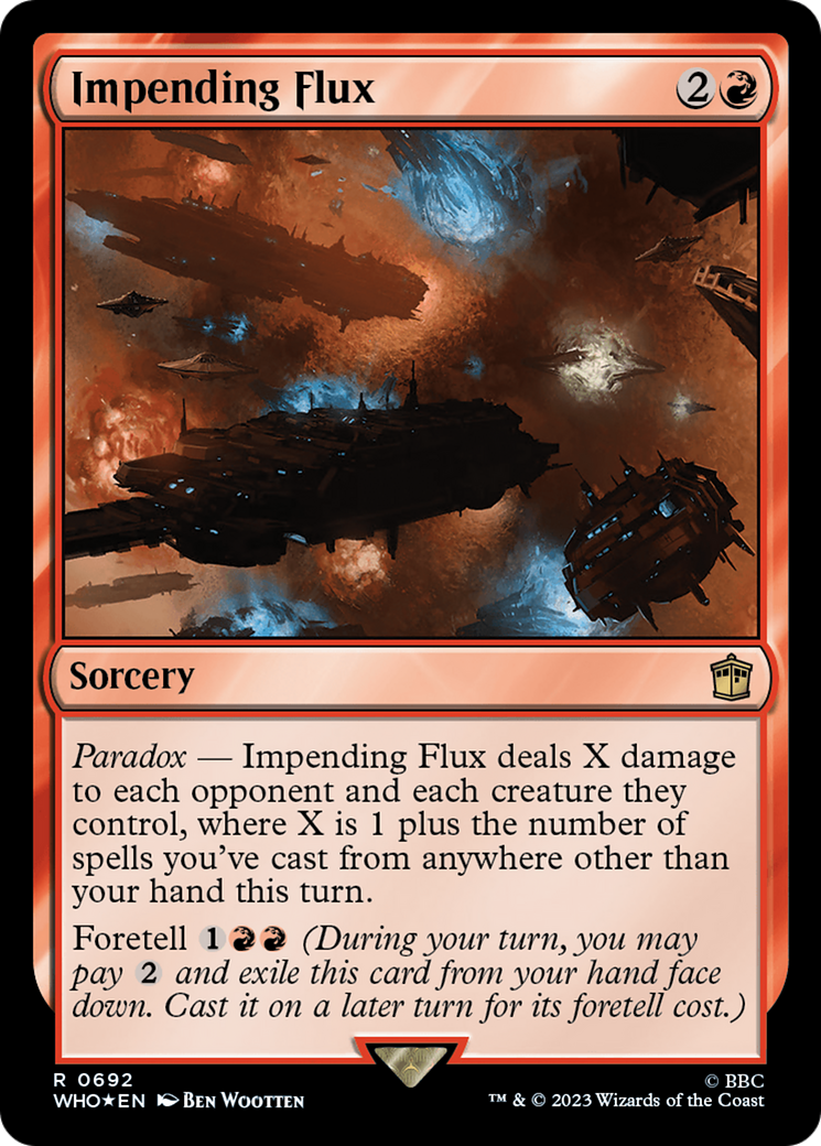 Impending Flux (Surge Foil) [Doctor Who] | Gear Gaming Bentonville