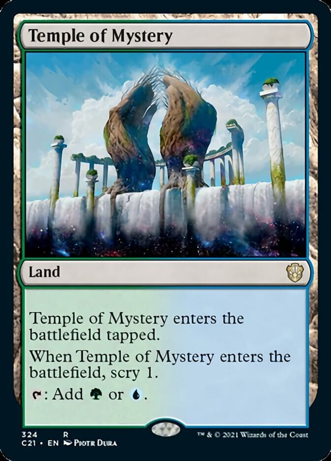 Temple of Mystery [Commander 2021] | Gear Gaming Bentonville