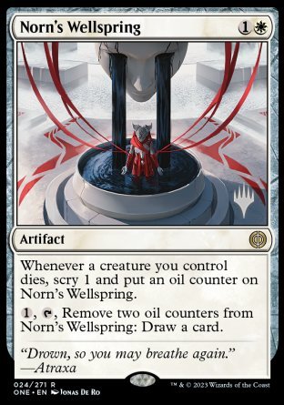 Norn's Wellspring (Promo Pack) [Phyrexia: All Will Be One Promos] | Gear Gaming Bentonville