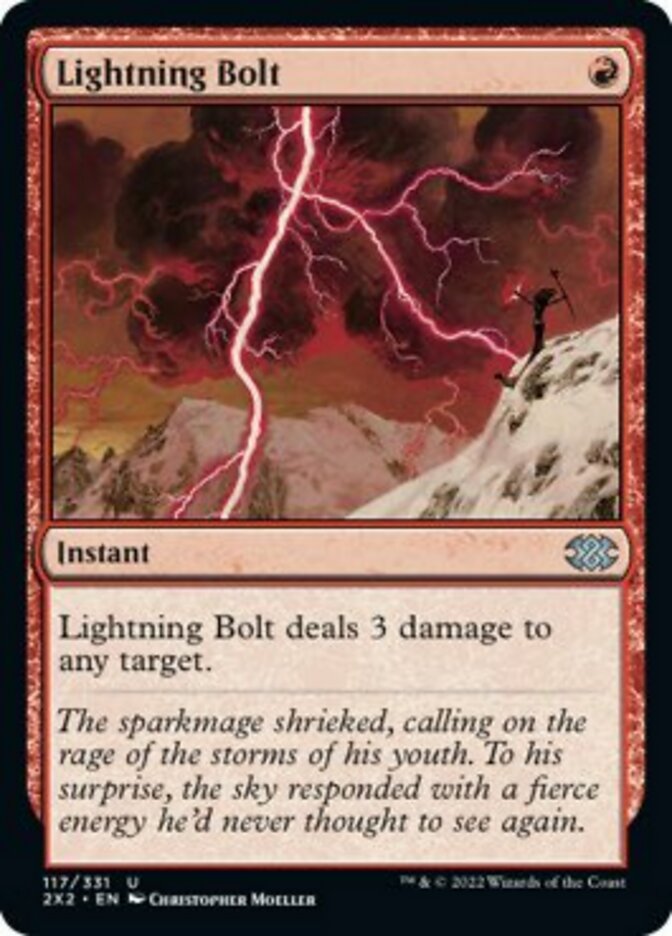 Lightning Bolt [Double Masters 2022] | Gear Gaming Bentonville